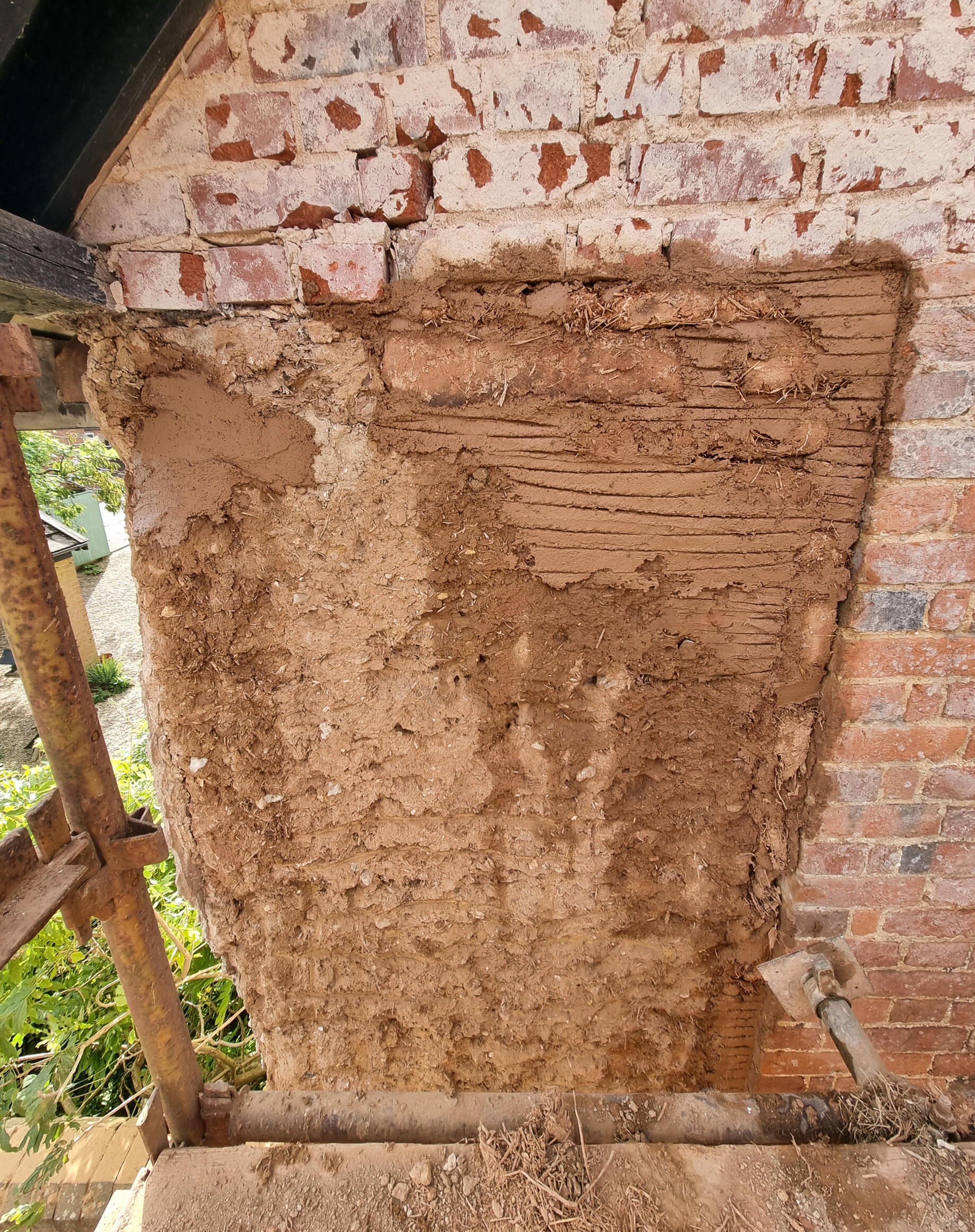 Cob block repair and dubbbing out.